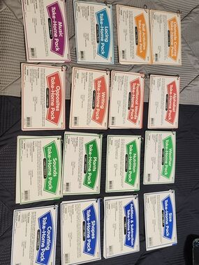 Educational Take-Home Learning Packs - Multi-Color Classroom Set
